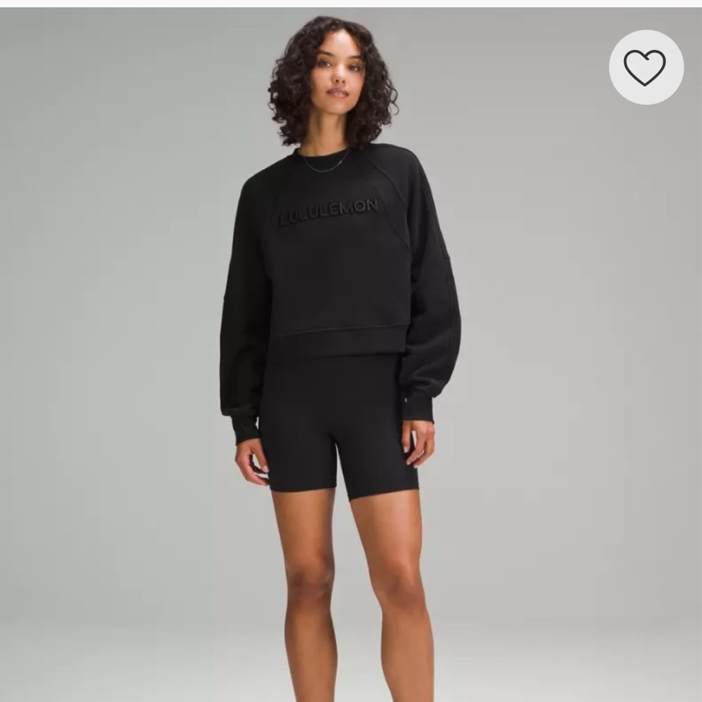 Lululemon Scuba Oversized Pullover Word mark